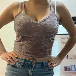 Fun velvet top!